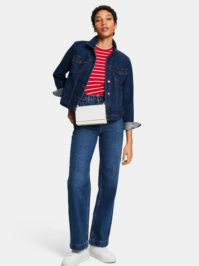 ESPRIT - Striped Crewneck Top 2
