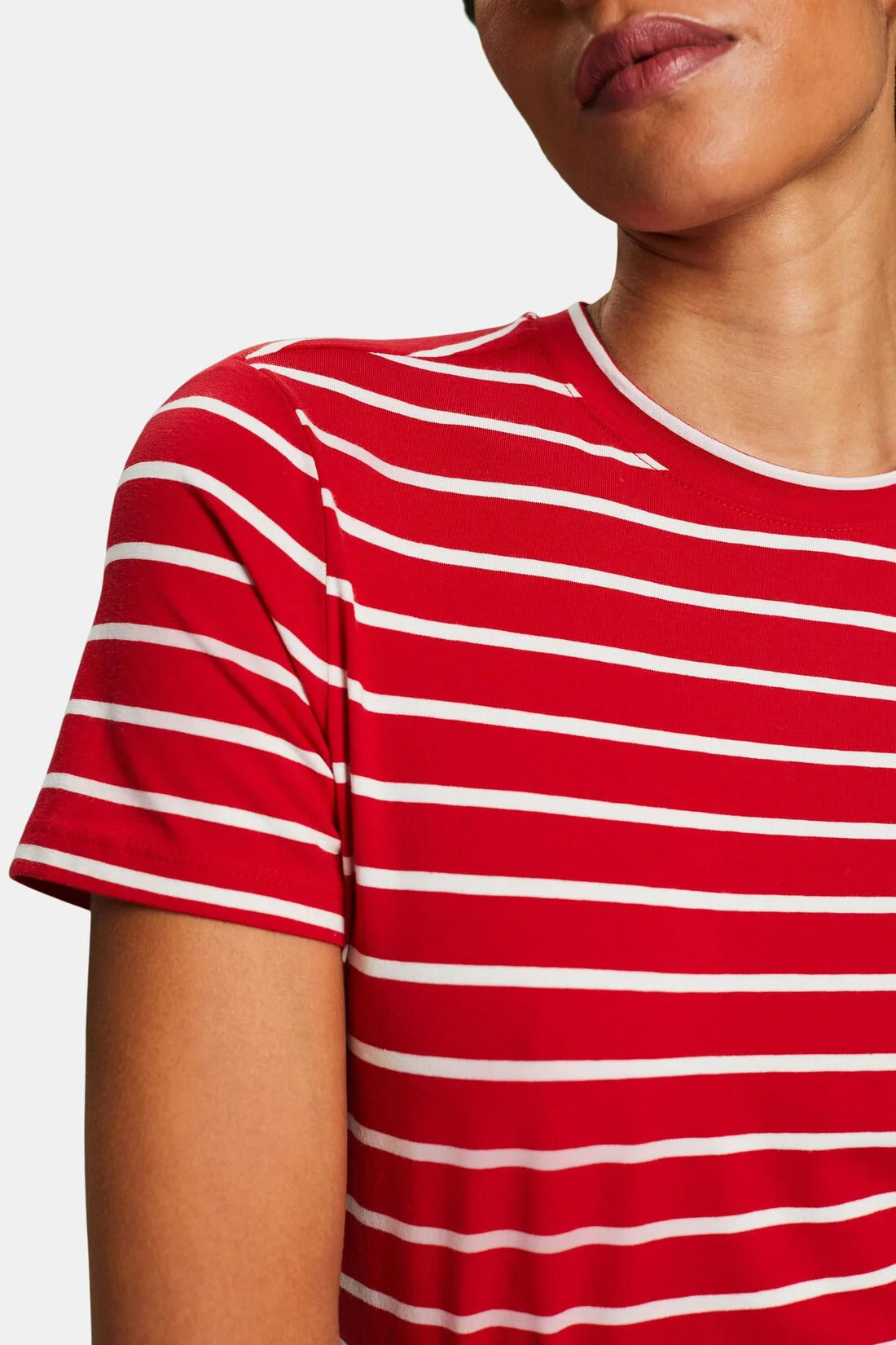 ESPRIT - Striped Crewneck Top ESPRIT - Striped Crewneck Top