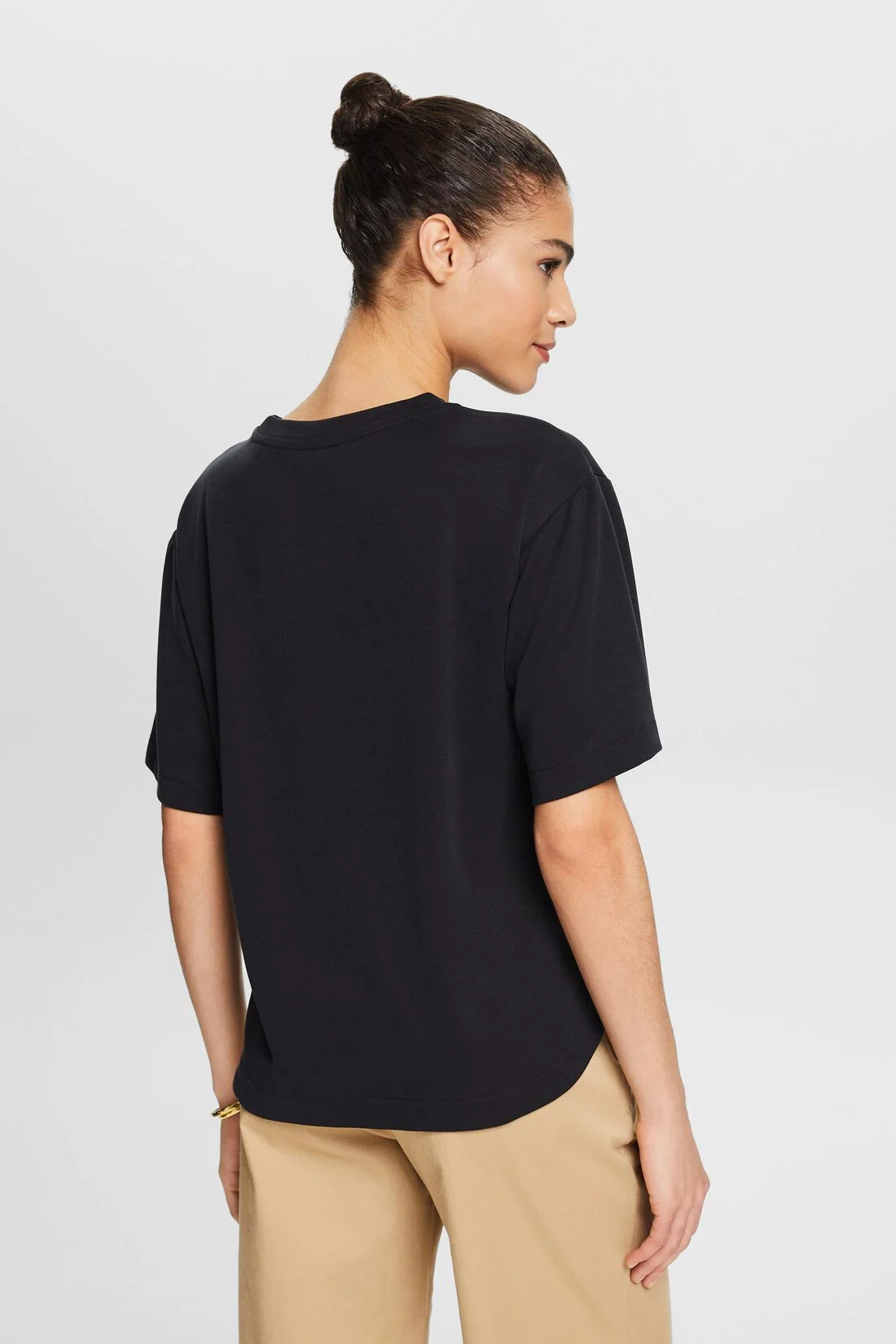 ESPRIT - Crewneck Jersey T-Shirt ESPRIT - Crewneck Jersey T-Shirt