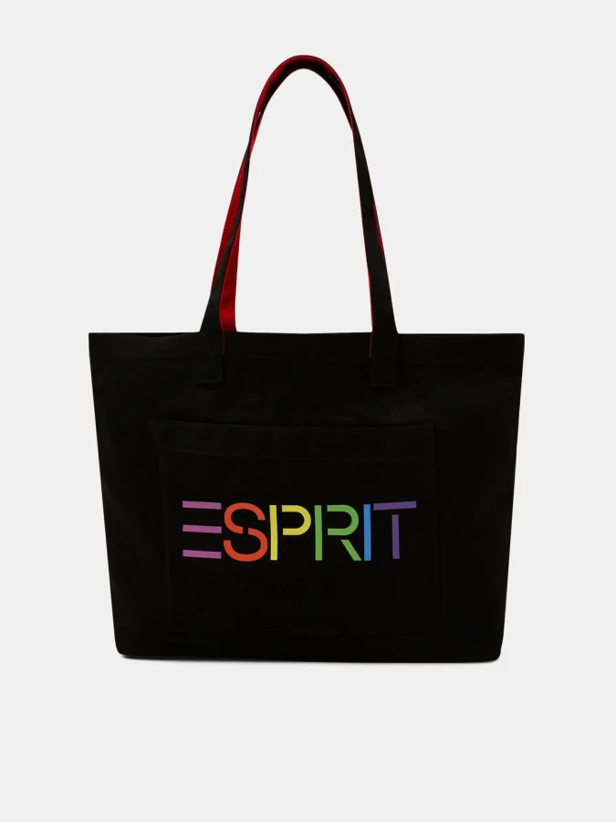 ESPRIT - Logo Canvas Tote Bag