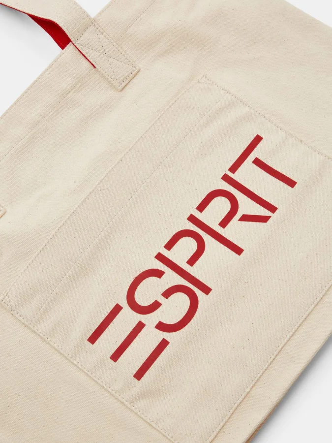 ESPRIT - Logo Canvas Tote Bag 2
