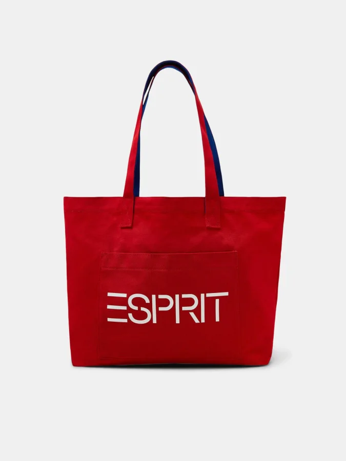 ESPRIT - Logo Canvas Tote Bag