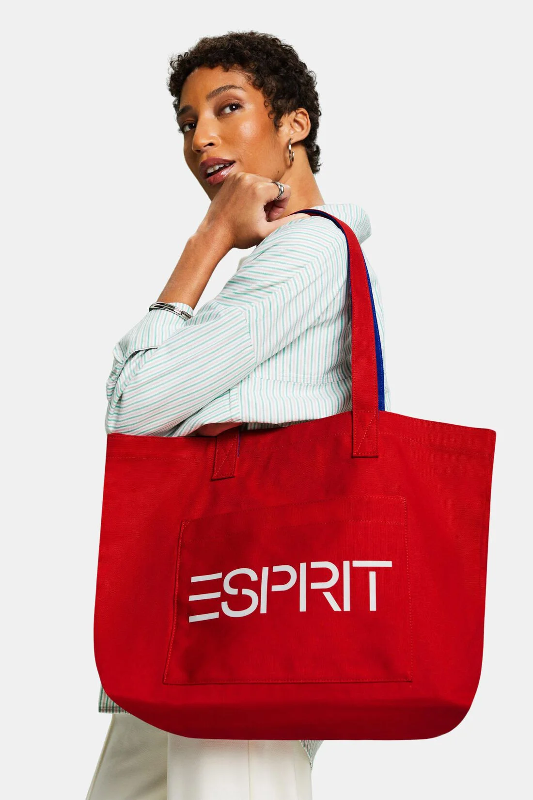 ESPRIT - Logo Canvas Tote Bag ESPRIT - Logo Canvas Tote Bag