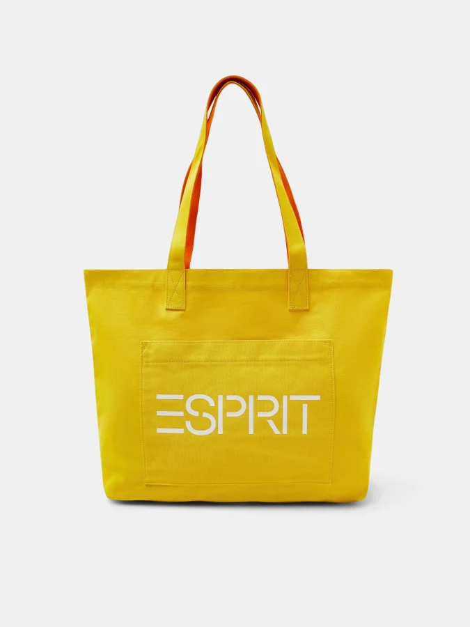 ESPRIT - Logo Canvas Tote Bag
