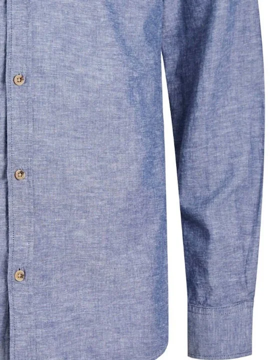 Jack & Jones - JJLINEN DETAIL SHIRT LS Jack & Jones - JJLINEN DETAIL SHIRT LS