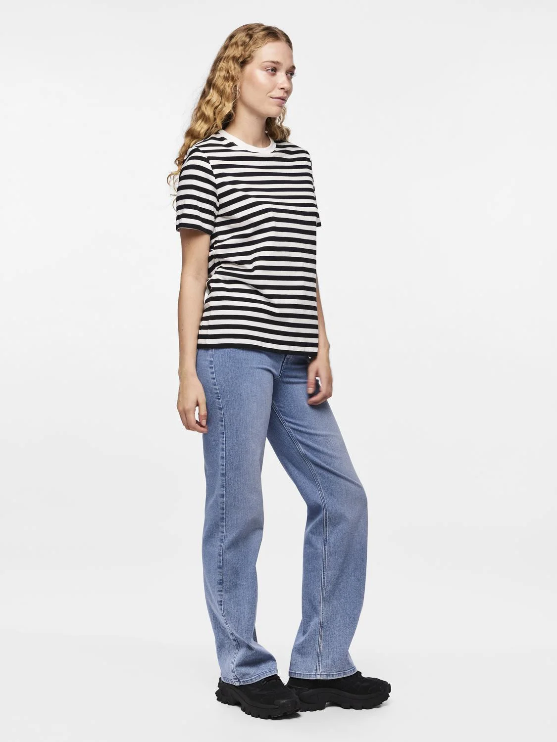 Pieces - PCRIA SS TEE STRIPES NOOS BC Pieces - PCRIA SS TEE STRIPES NOOS BC