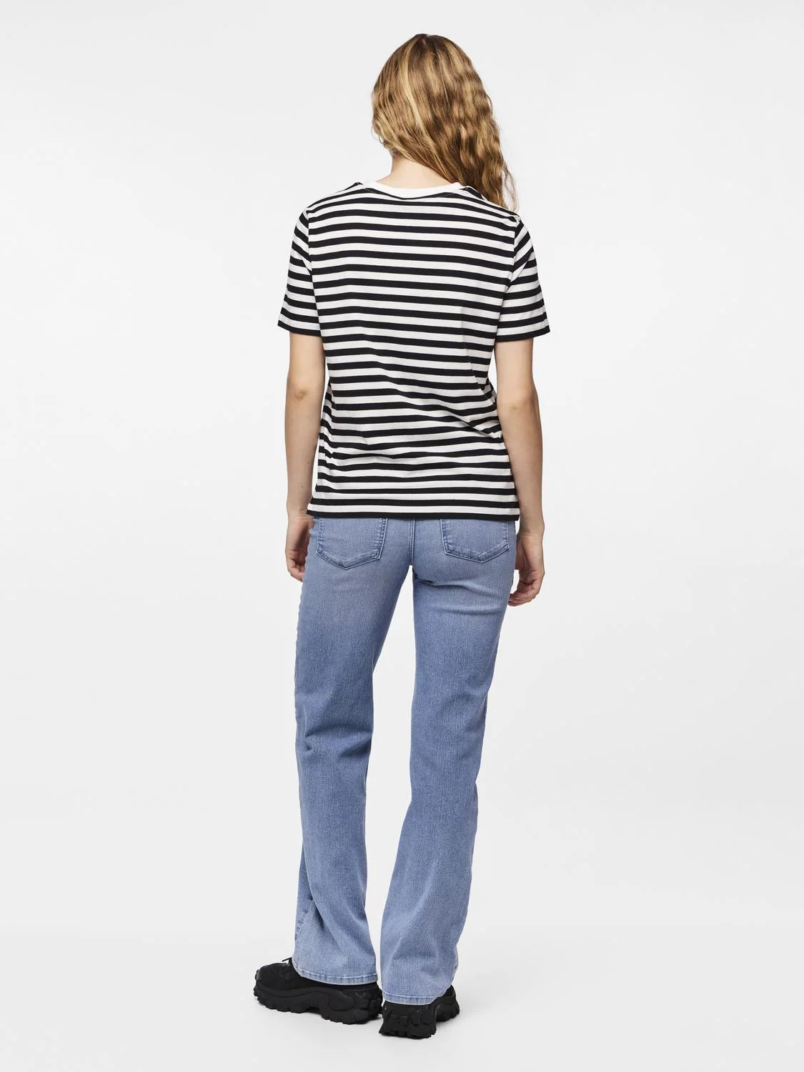 Pieces - PCRIA SS TEE STRIPES NOOS BC Pieces - PCRIA SS TEE STRIPES NOOS BC