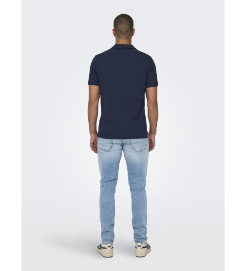 ONLY & SONS - ONSTRAY SLIM SS POLO NOOS Size M