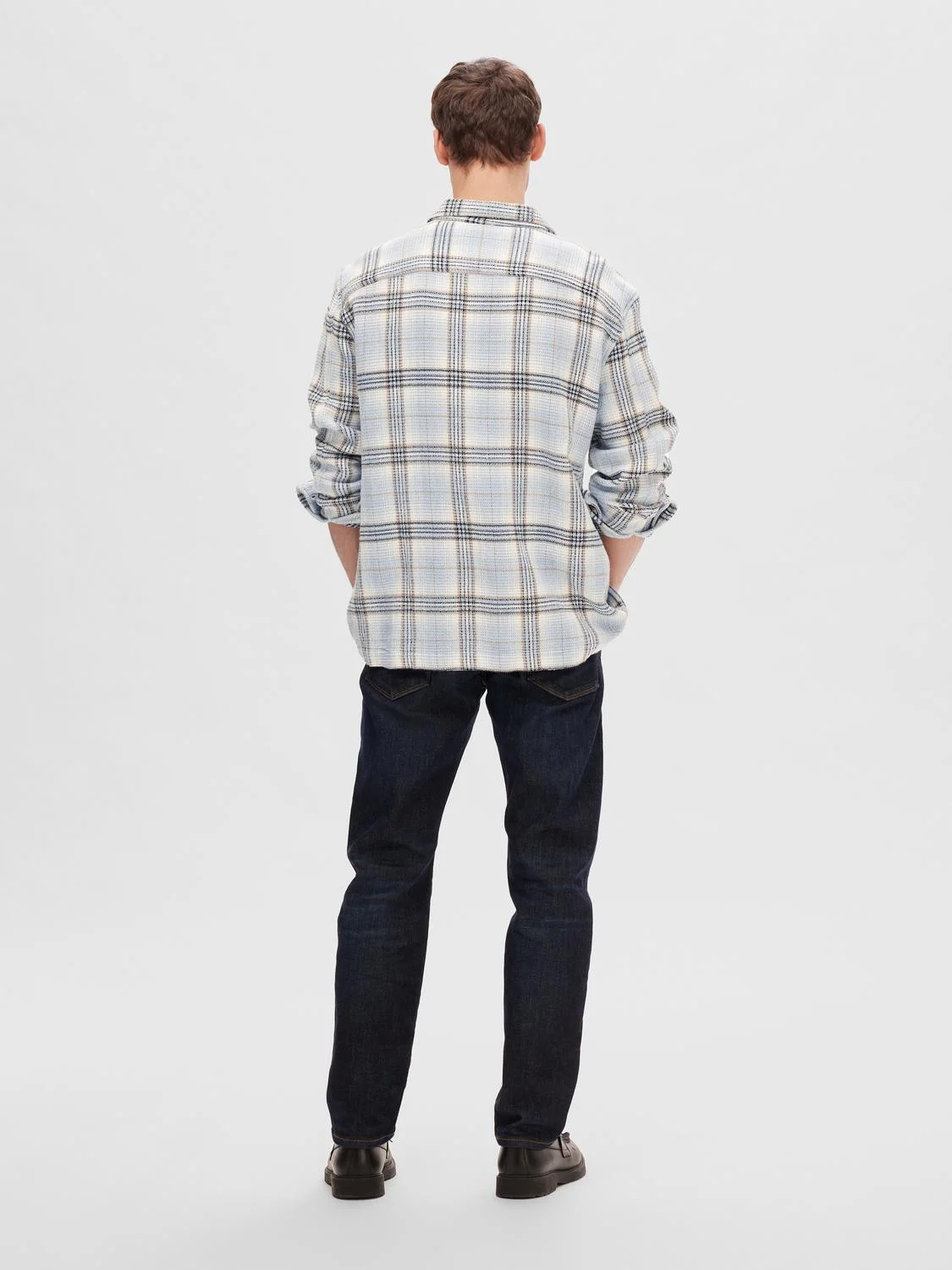SELECTED MEN - SLH-WAFFLE OVERSHIRT... SELECTED MEN - SLH-WAFFLE OVERSHIRT...