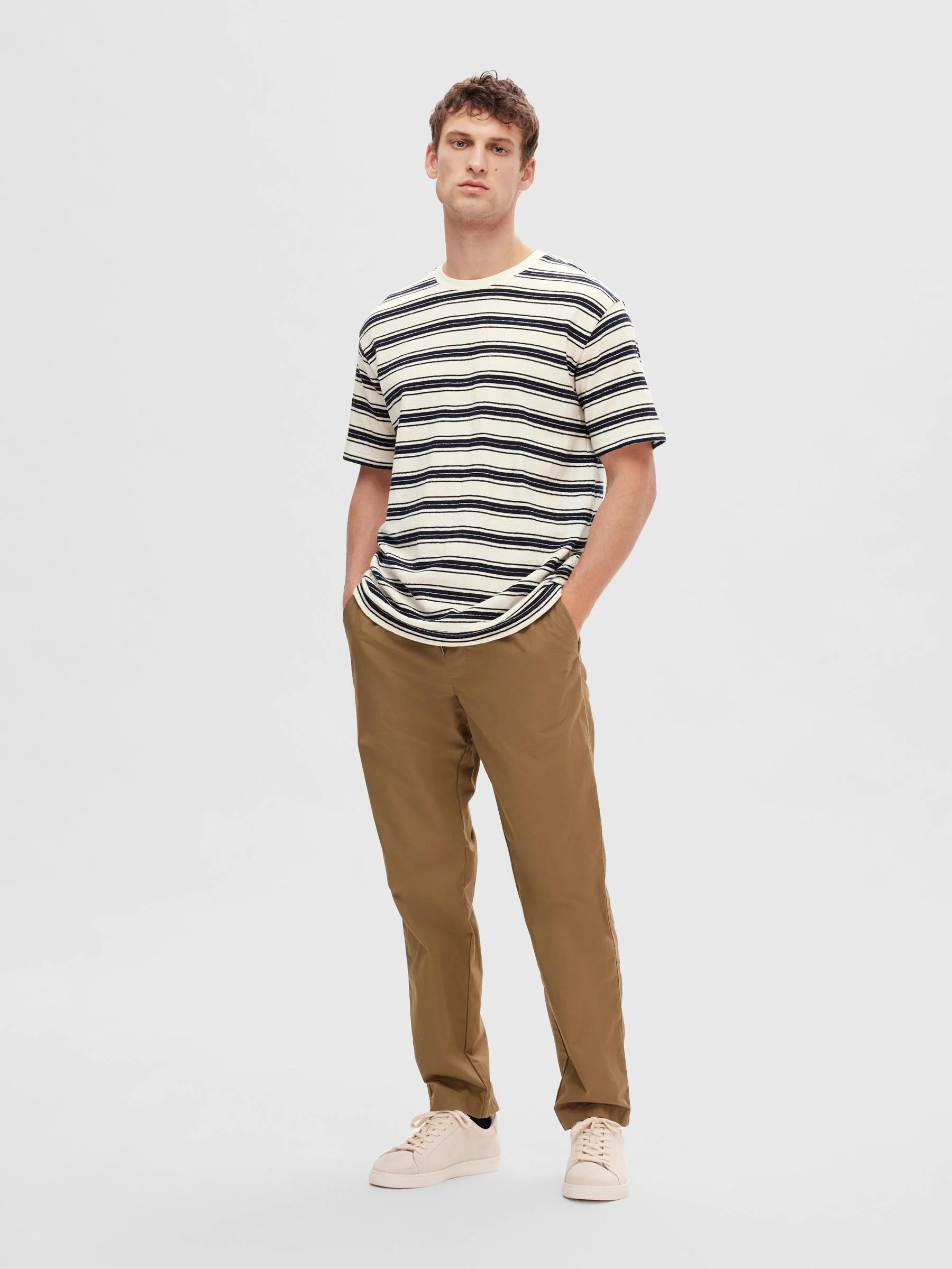 SELECTED MEN - SLHRELAXSOLO STRIPE SS... SELECTED MEN - SLHRELAXSOLO STRIPE SS...