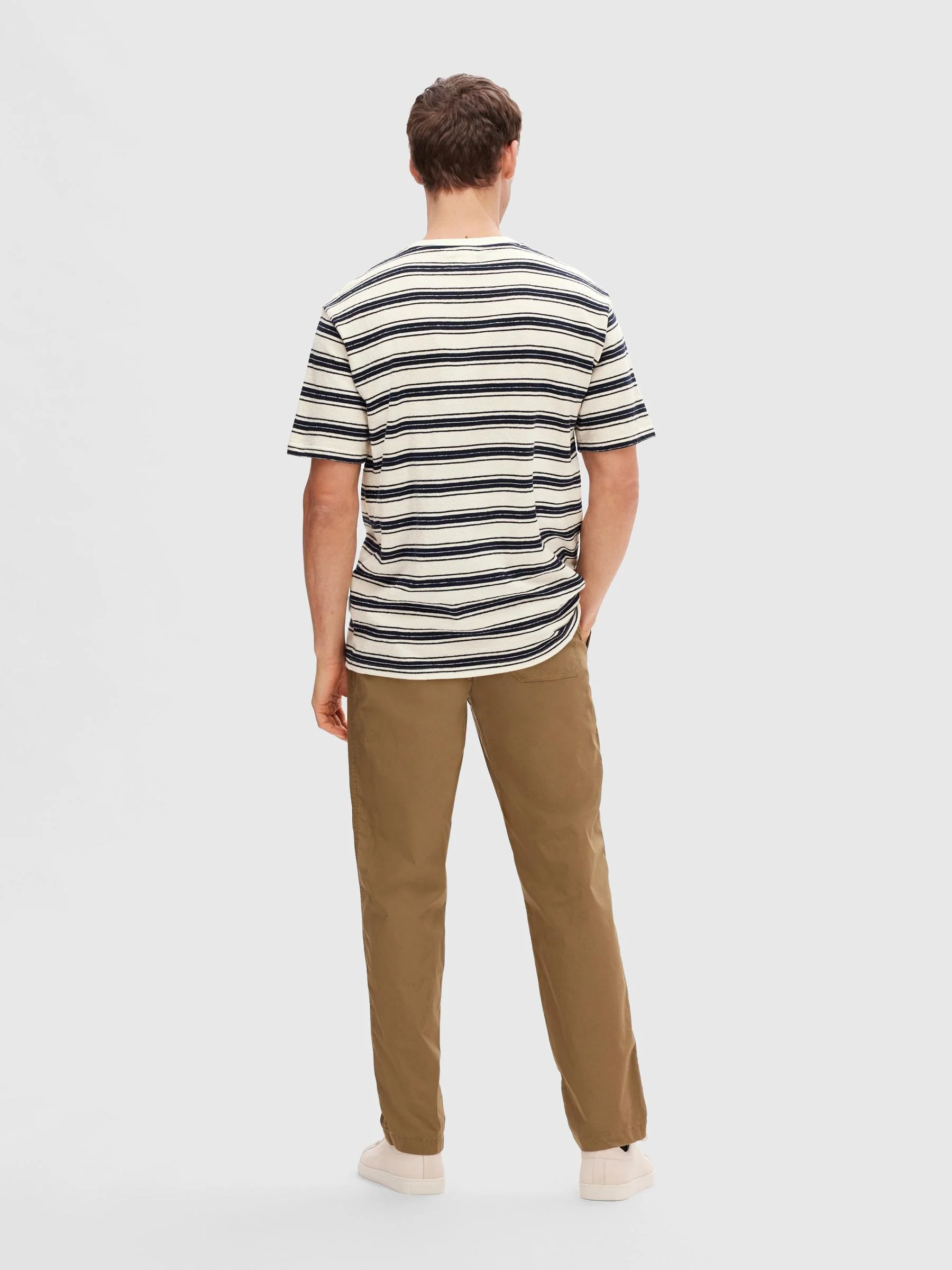 SELECTED MEN - SLHRELAXSOLO STRIPE SS... SELECTED MEN - SLHRELAXSOLO STRIPE SS...