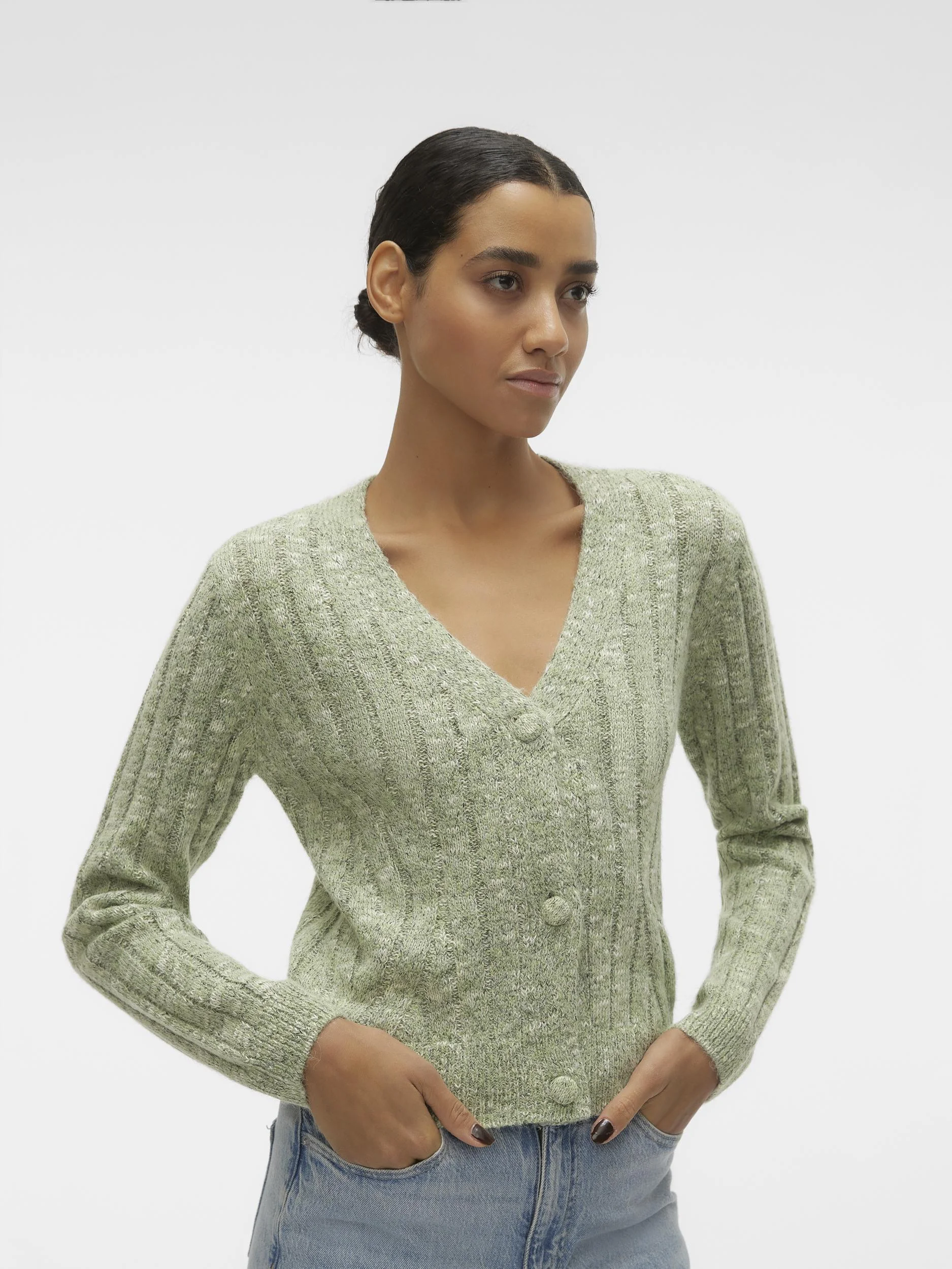 Vero Moda - VMLUZI LS V-NECK BUTTON... Vero Moda - VMLUZI LS V-NECK BUTTON...