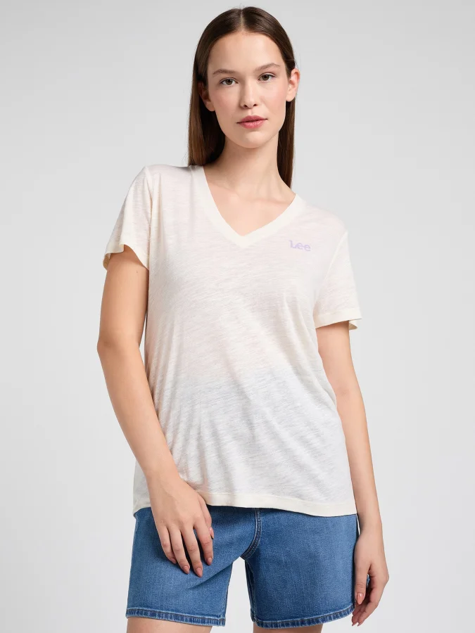 Lee - V NECK TEE
