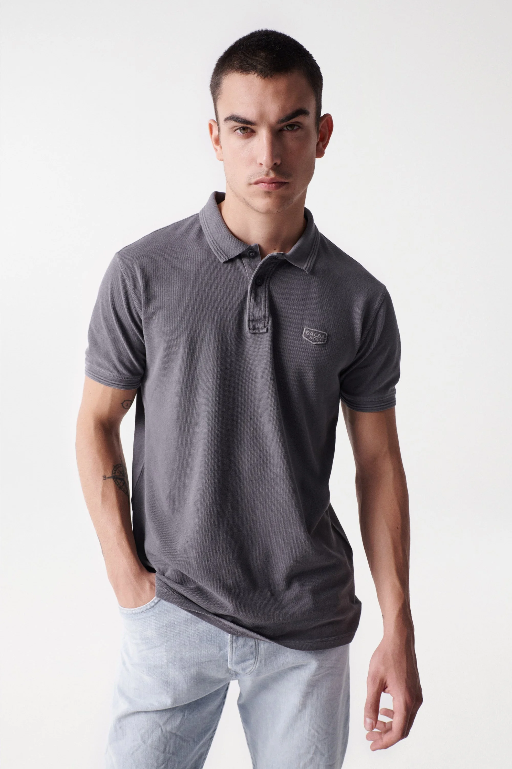 Salsa Jeans - PREMIUM WASHED POLO Salsa Jeans - PREMIUM WASHED POLO