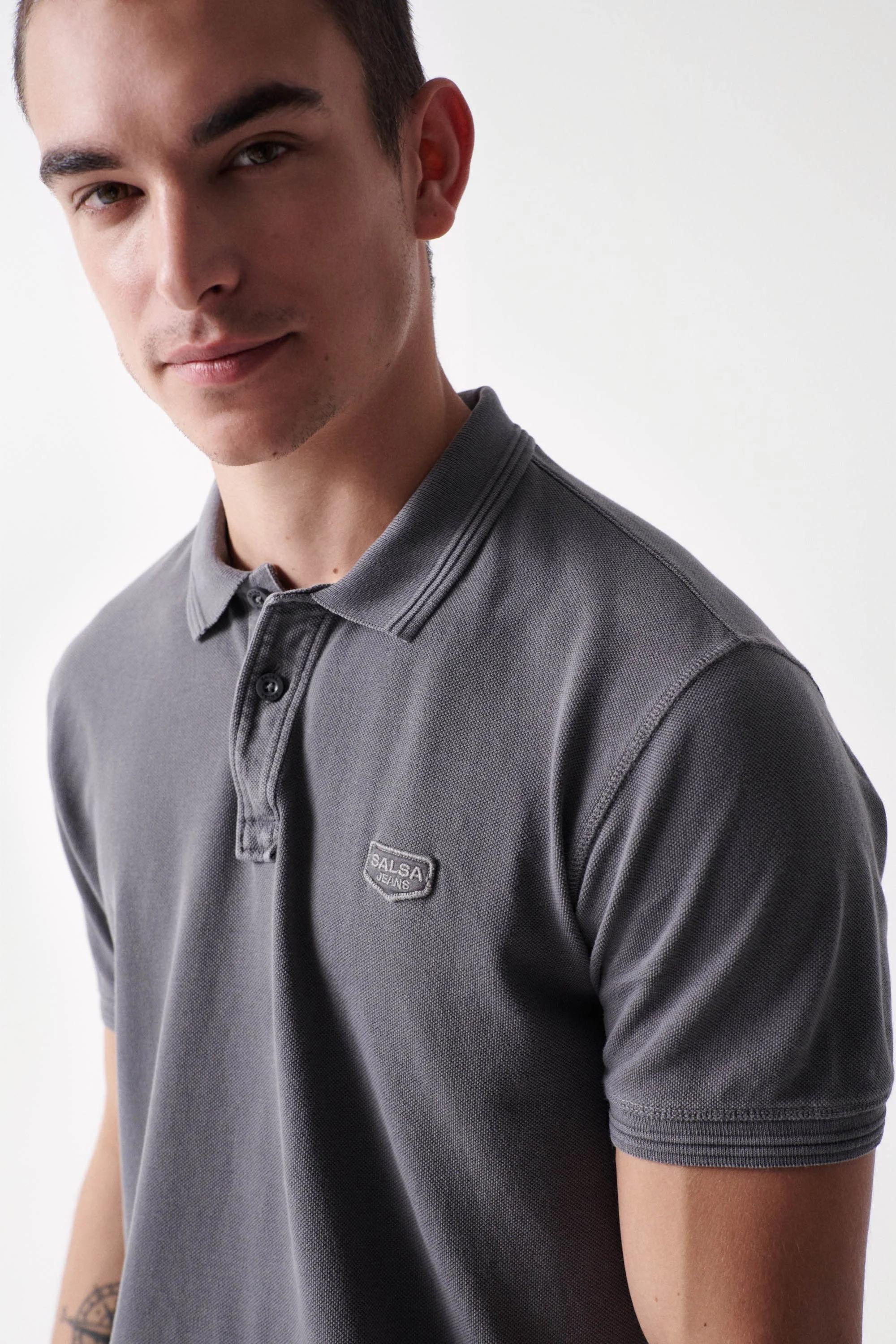 Salsa Jeans - PREMIUM WASHED POLO Salsa Jeans - PREMIUM WASHED POLO