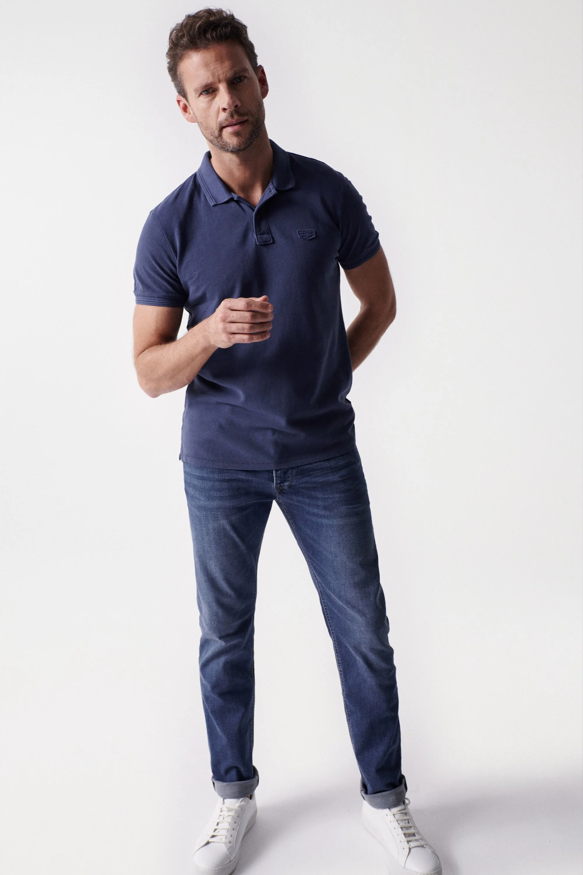 Salsa Jeans - PREMIUM WASHED POLO Salsa Jeans - PREMIUM WASHED POLO