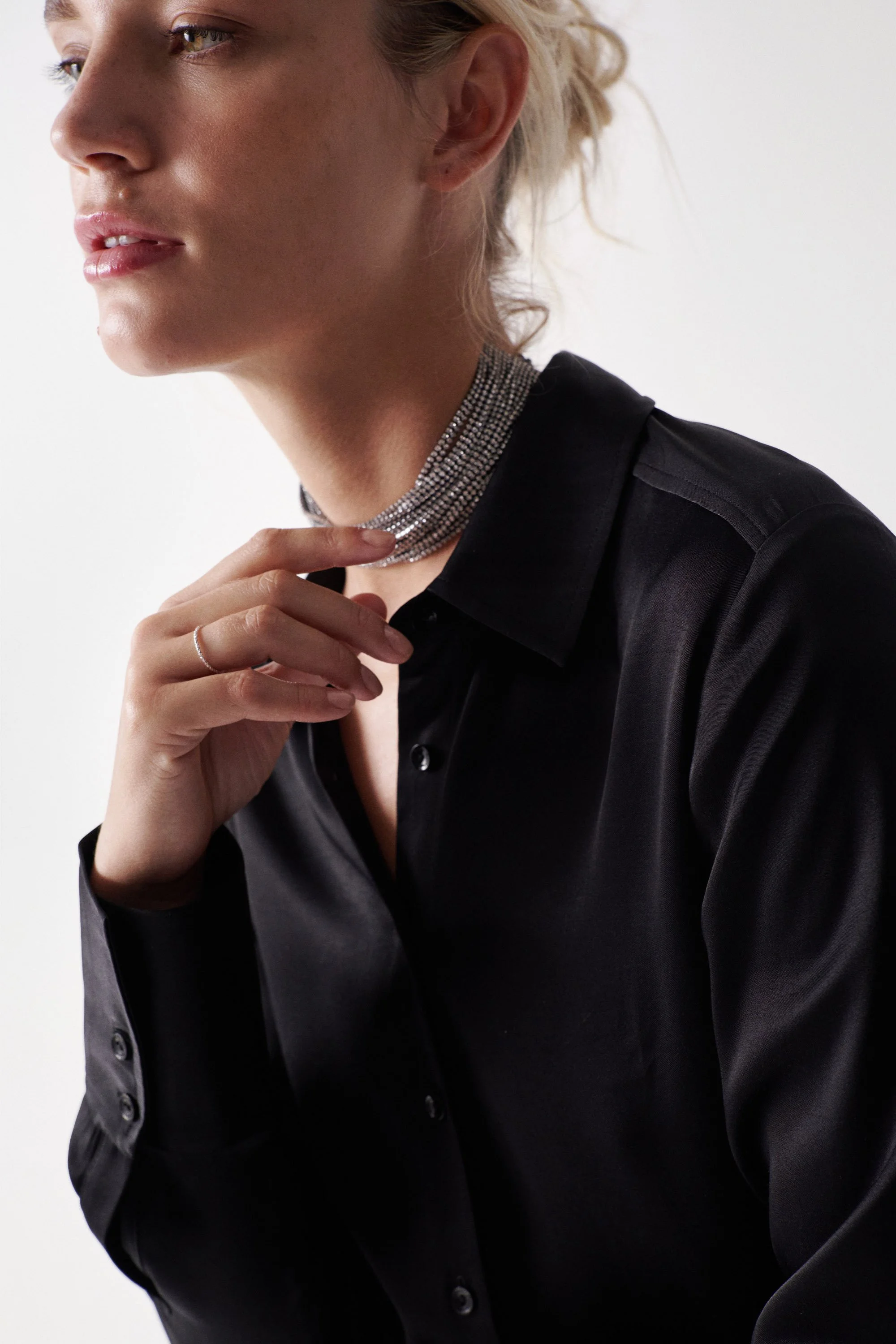 Salsa Jeans - SATIN BLOUSE Salsa Jeans - SATIN BLOUSE