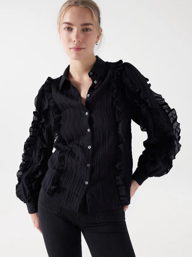 Salsa Jeans - RUFFLE SLEEVE...