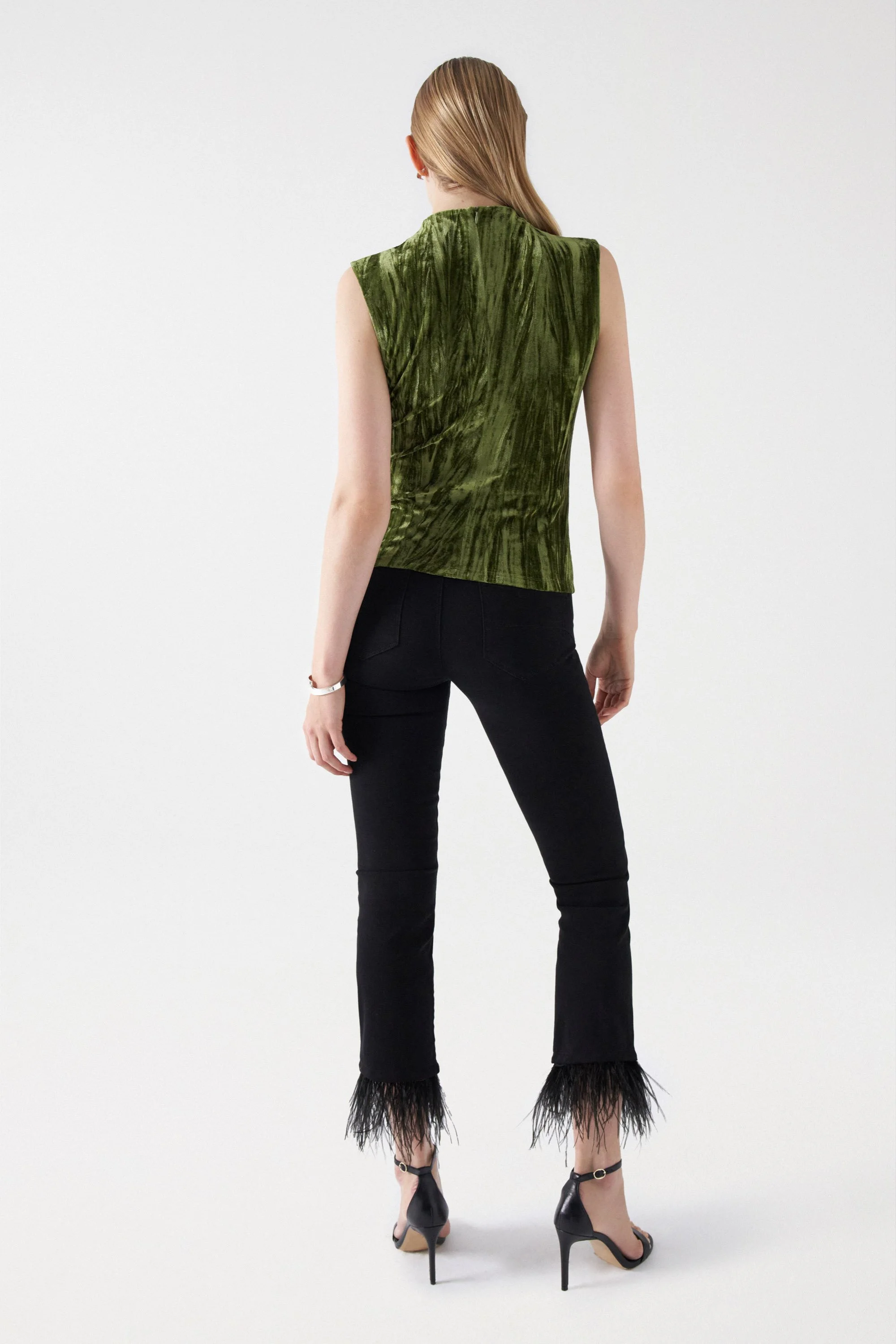 Salsa Jeans - SLEEVELESS HIGH NECK TOP Salsa Jeans - SLEEVELESS HIGH NECK TOP