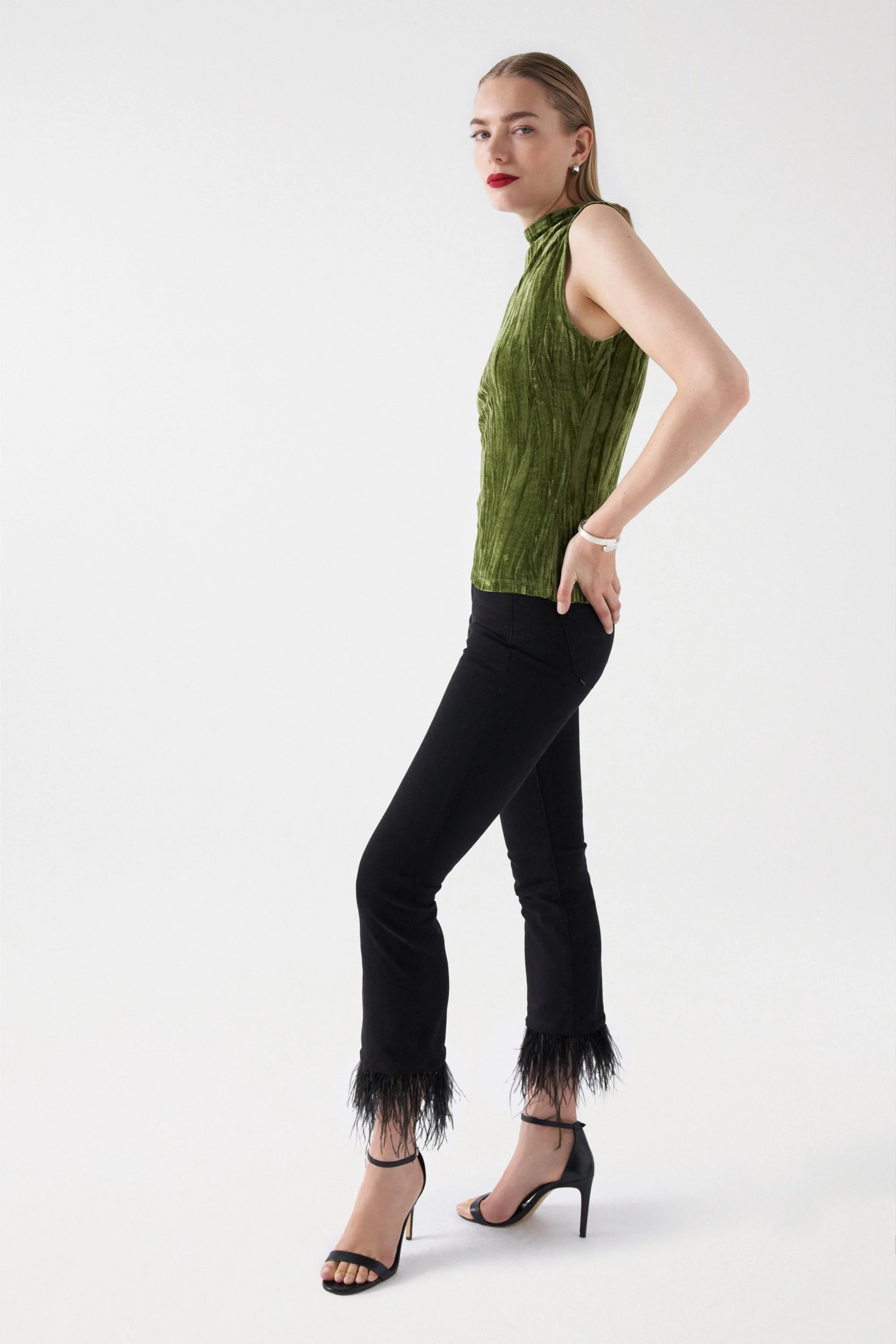 Salsa Jeans - SLEEVELESS HIGH NECK TOP Salsa Jeans - SLEEVELESS HIGH NECK TOP