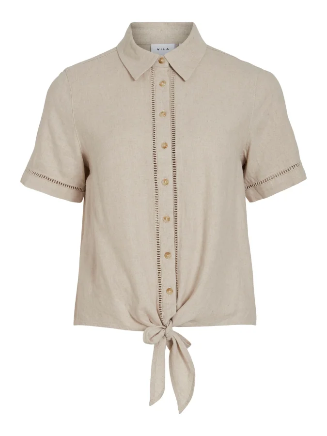 VILA - VILINDA S/S KNOT...