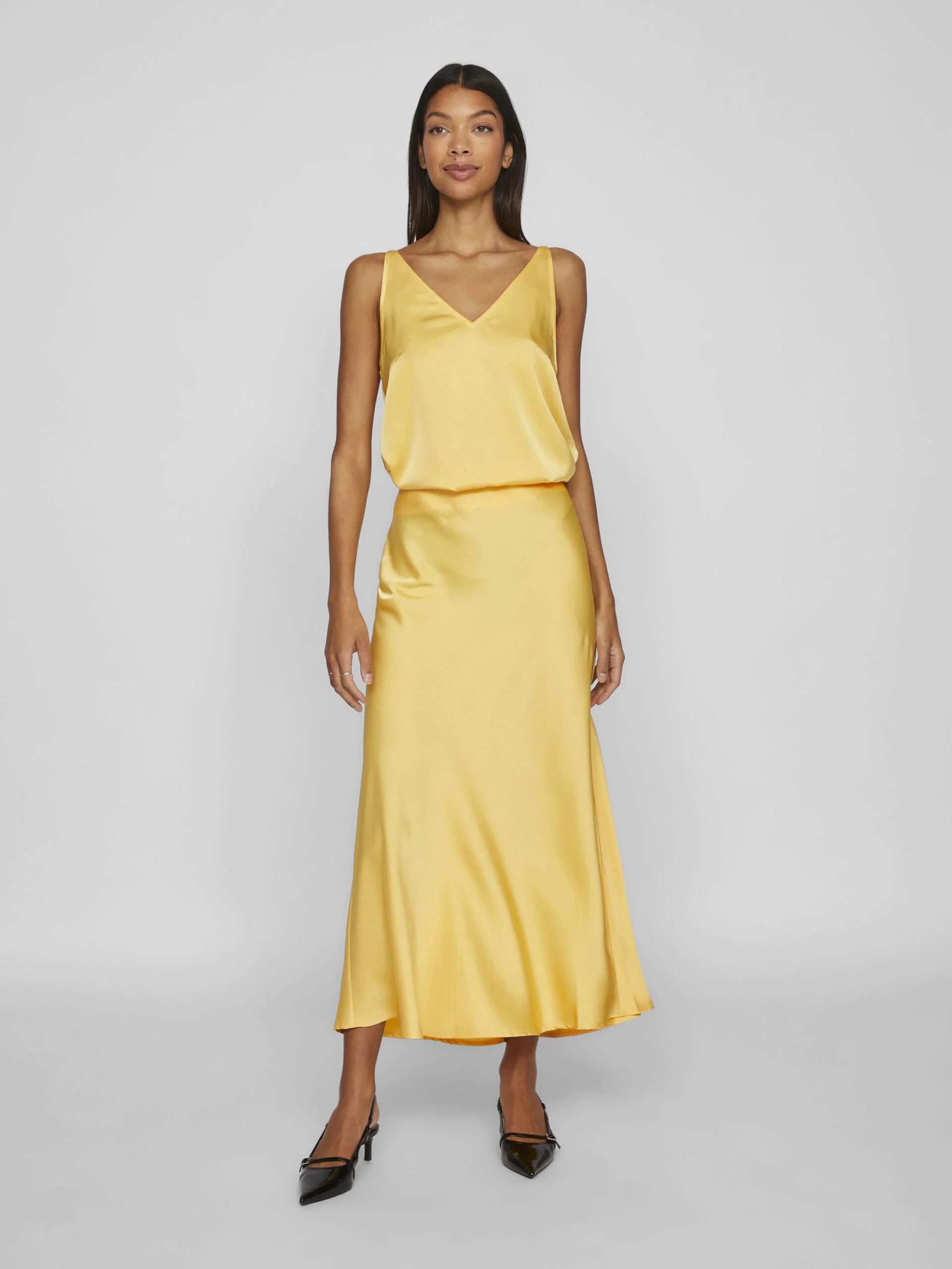 VILA - VIRAVENNA ANKLE SKIRT/DC VILA - VIRAVENNA ANKLE SKIRT/DC