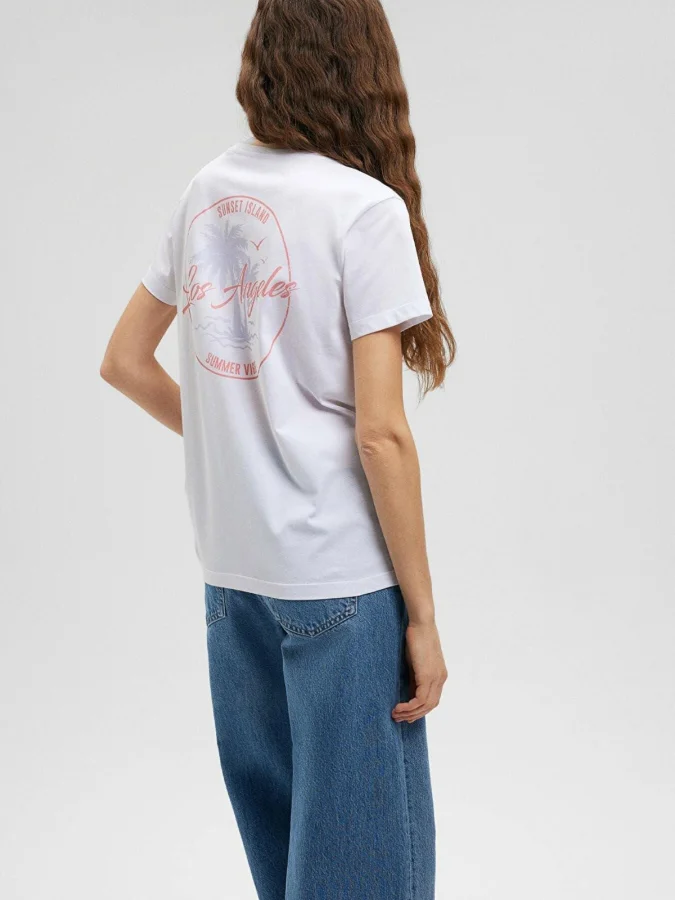 Mavi - BEACH PRINTED T-SHIRT 2