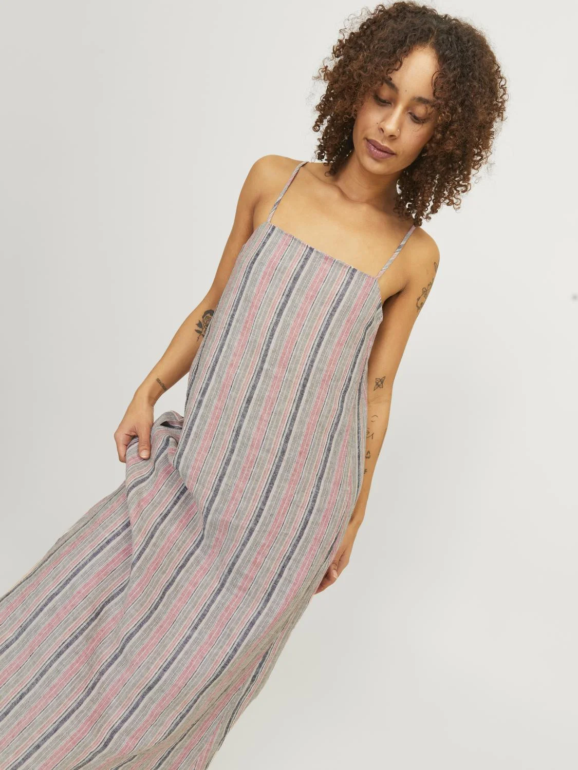 JJXX - JXRAYA LINEN LONG DRESS PNT JJXX - JXRAYA LINEN LONG DRESS PNT