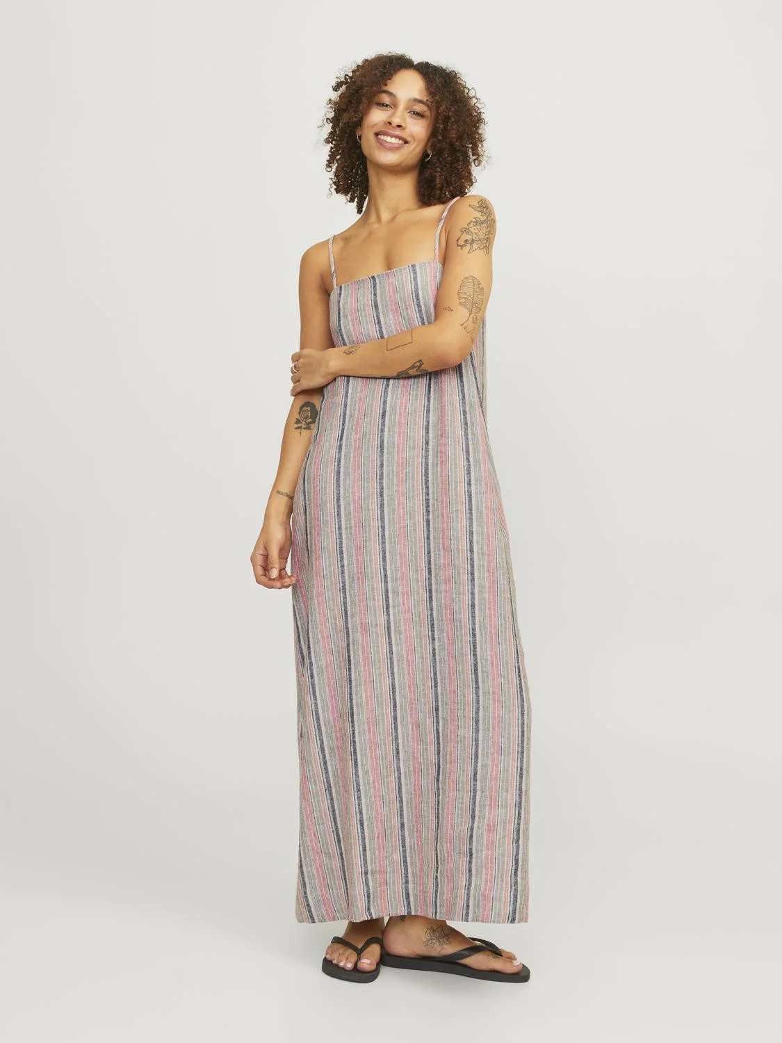 JJXX - JXRAYA LINEN LONG DRESS PNT JJXX - JXRAYA LINEN LONG DRESS PNT
