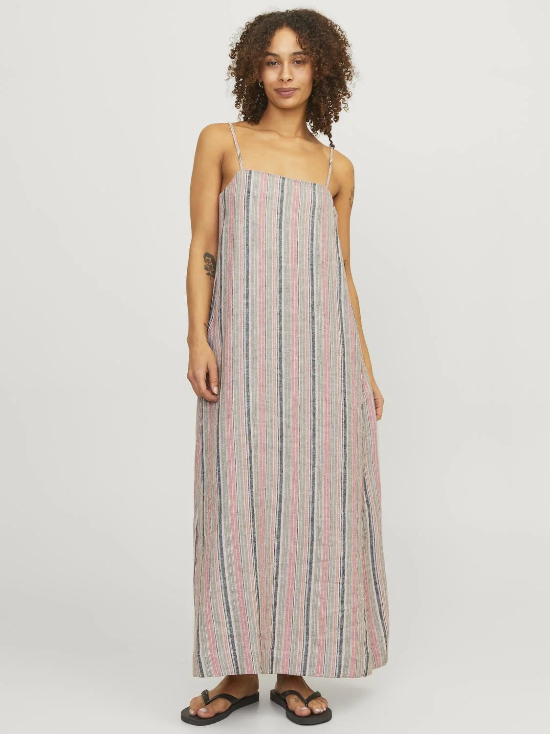 JJXX - JXRAYA LINEN LONG DRESS PNT JJXX - JXRAYA LINEN LONG DRESS PNT