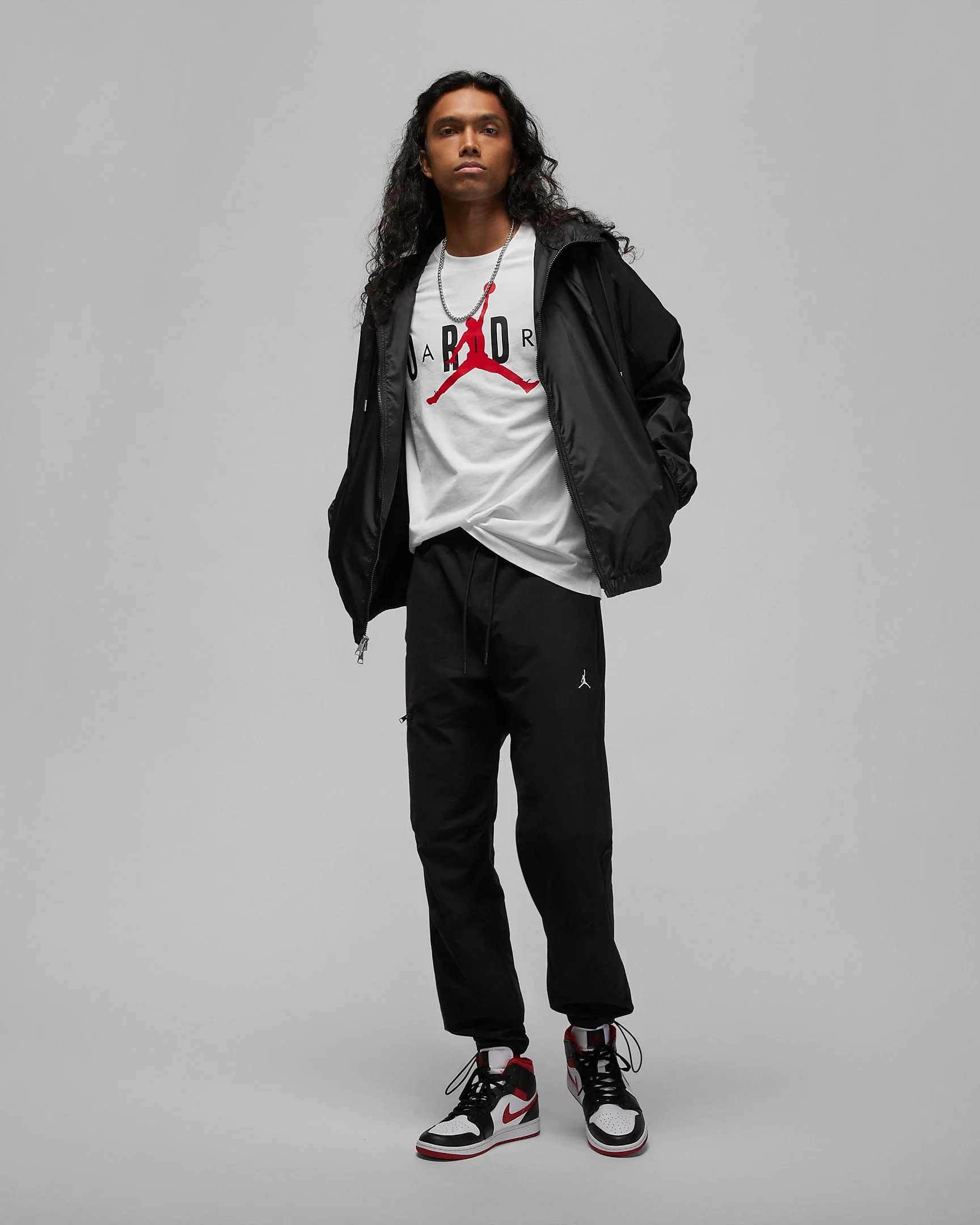 NIKE - M J JD AIR STRETCH SS CREW NIKE - M J JD AIR STRETCH SS CREW
