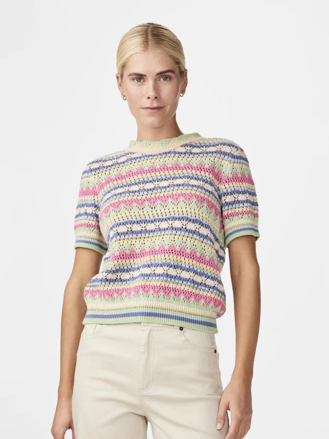 Y.A.S - YASMULTA SS KNIT...