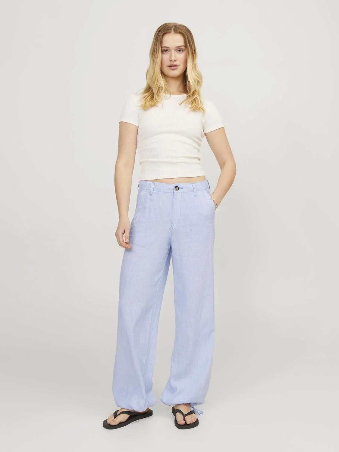 JJXX - JXRAYA LINEN MW PANT PNT JJXX - JXRAYA LINEN MW PANT PNT