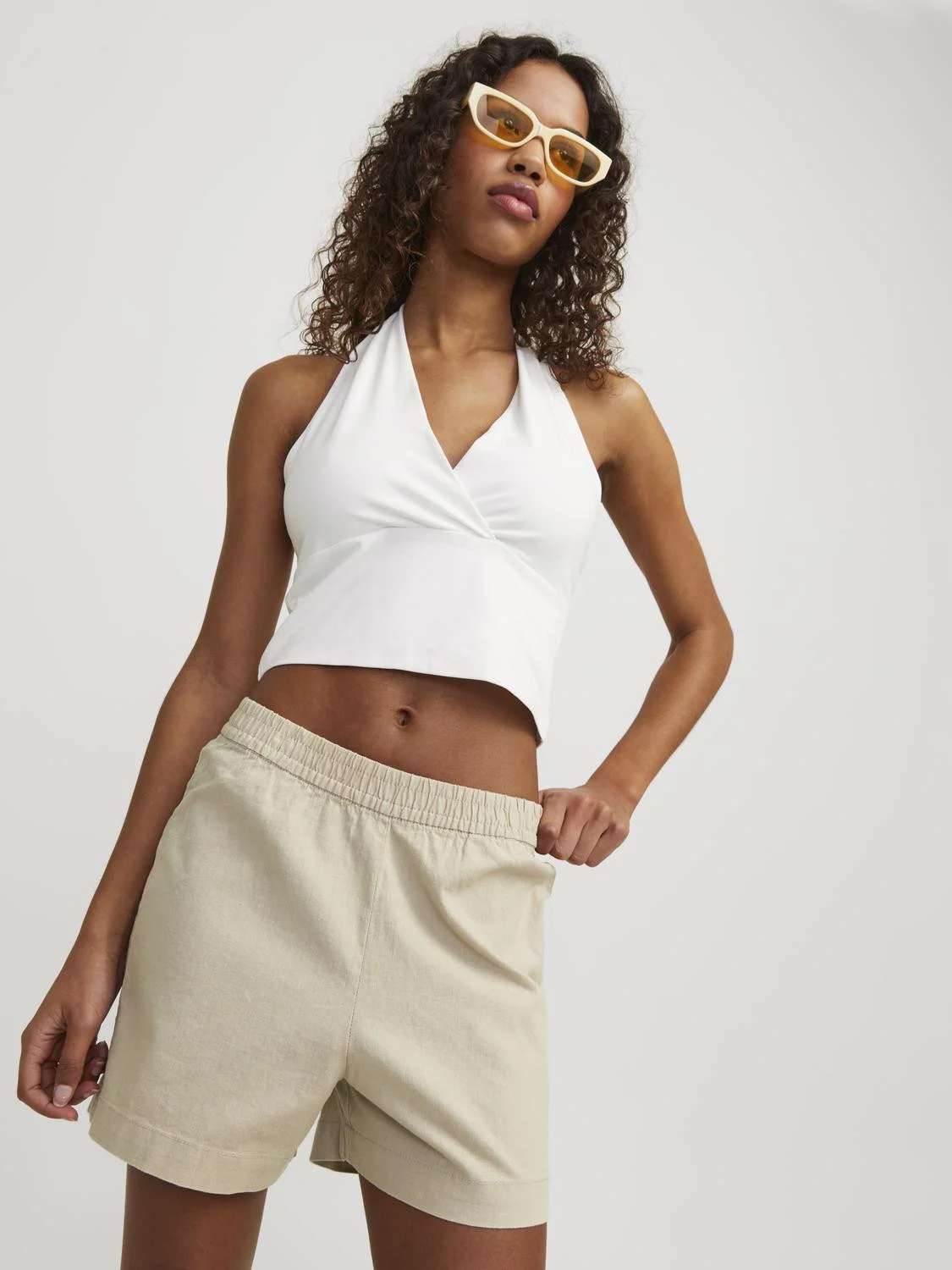 JJXX - JXPOPPY LINEN HW SHORTS PNT JJXX - JXPOPPY LINEN HW SHORTS PNT