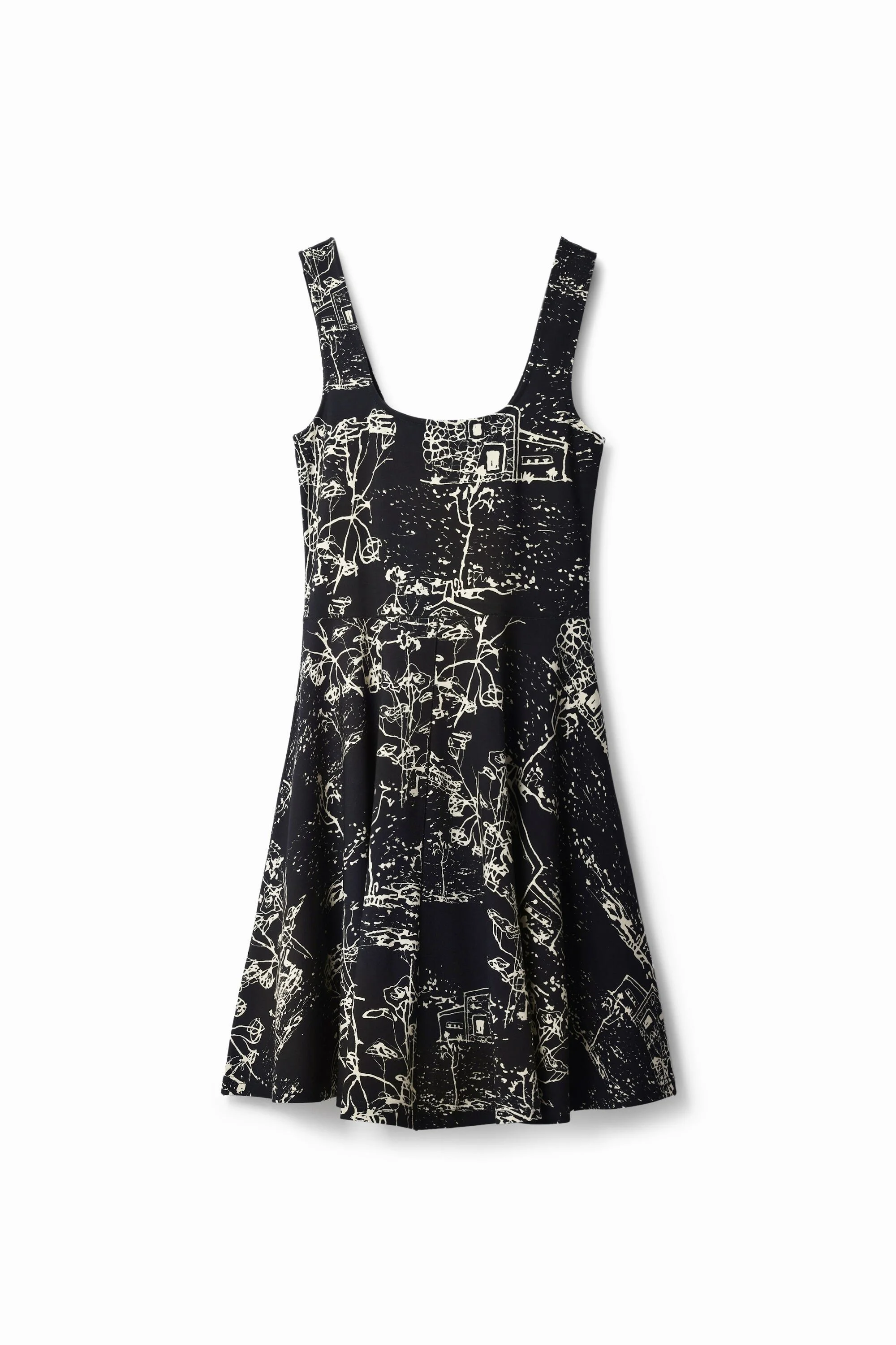 DESIGUAL - Strappy skater dress DESIGUAL - Strappy skater dress