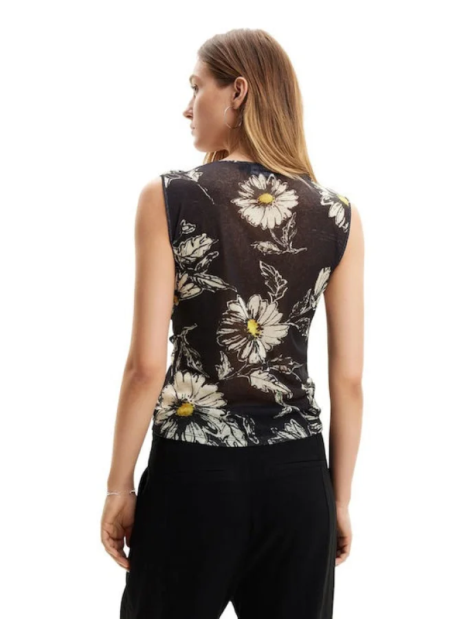 DESIGUAL - Ruched floral... 2