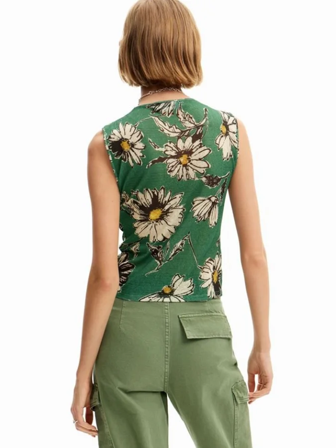 DESIGUAL - Ruched floral... 2