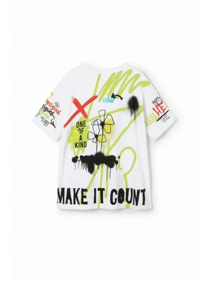 DESIGUAL - Graffiti message... 2