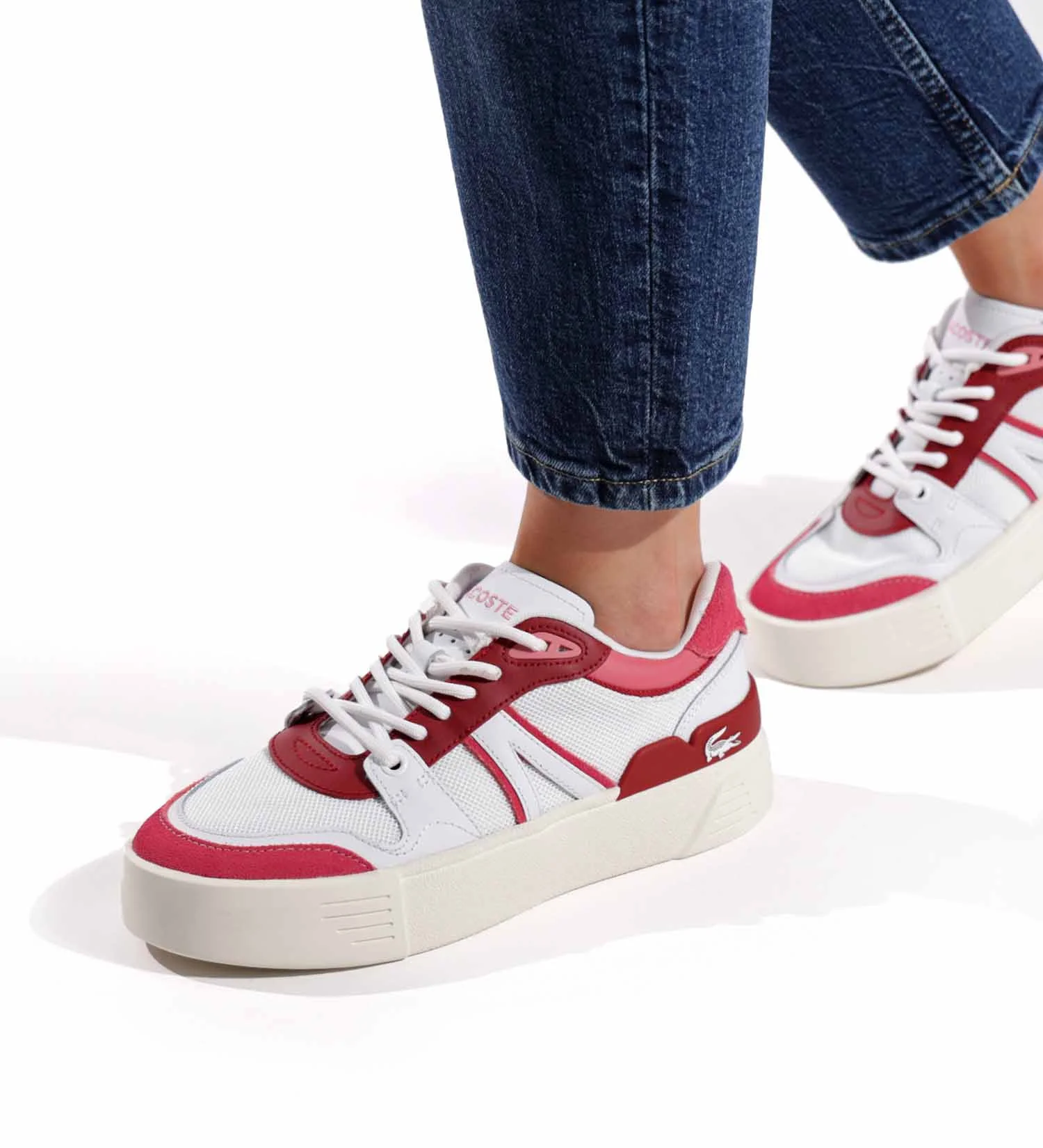 Lacoste - L002 Evo Logo Tongue... Lacoste - L002 Evo Logo Tongue...