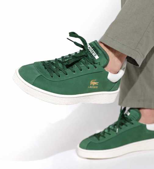 Lacoste Baseshot Premium Leather Sneakers Size 45