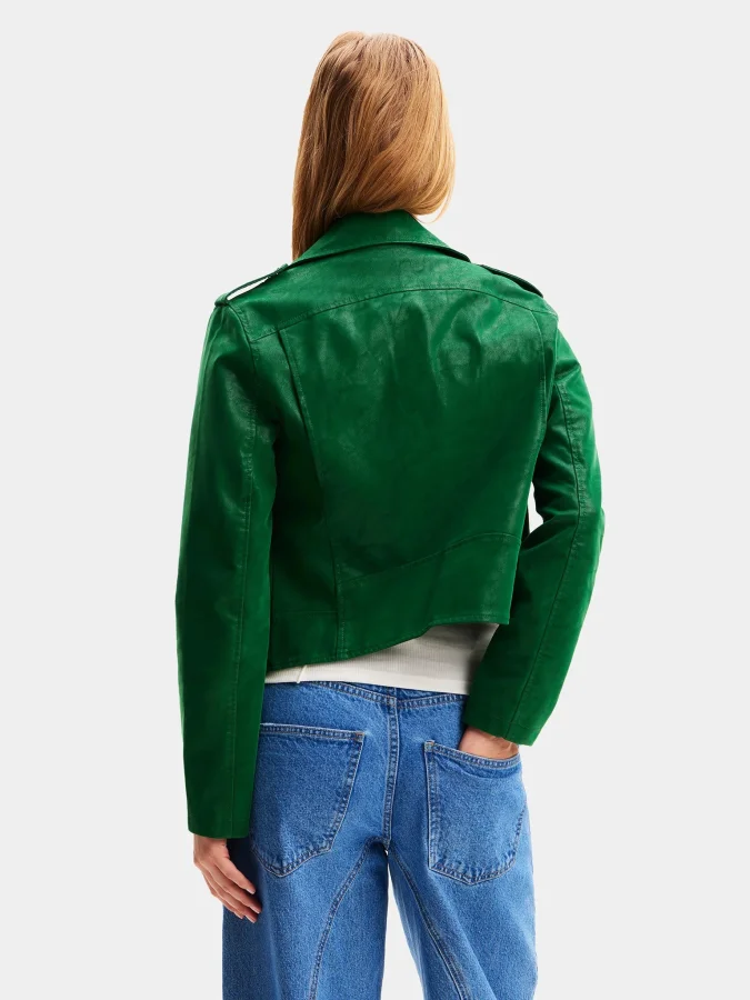 DESIGUAL - Textured biker... 2