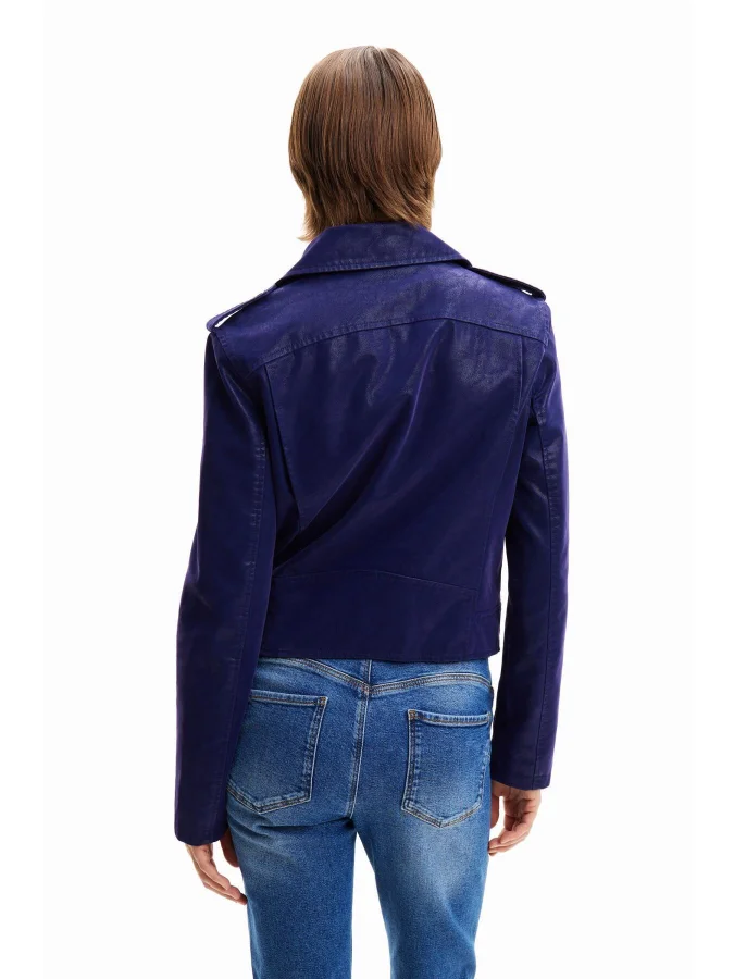 DESIGUAL - Textured biker... 2