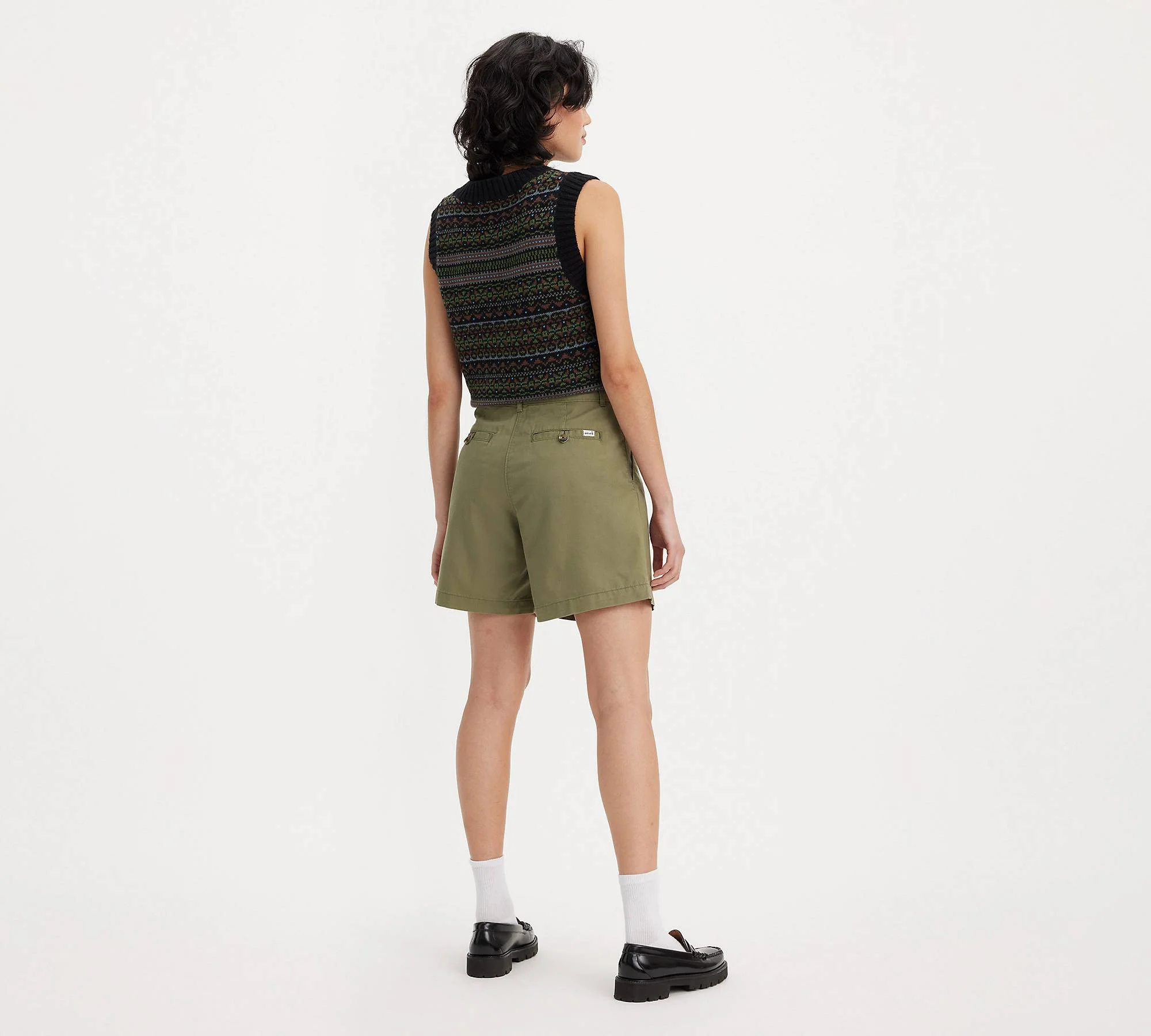 Levis® - Pleated Trouser Short Levis® - Pleated Trouser Short