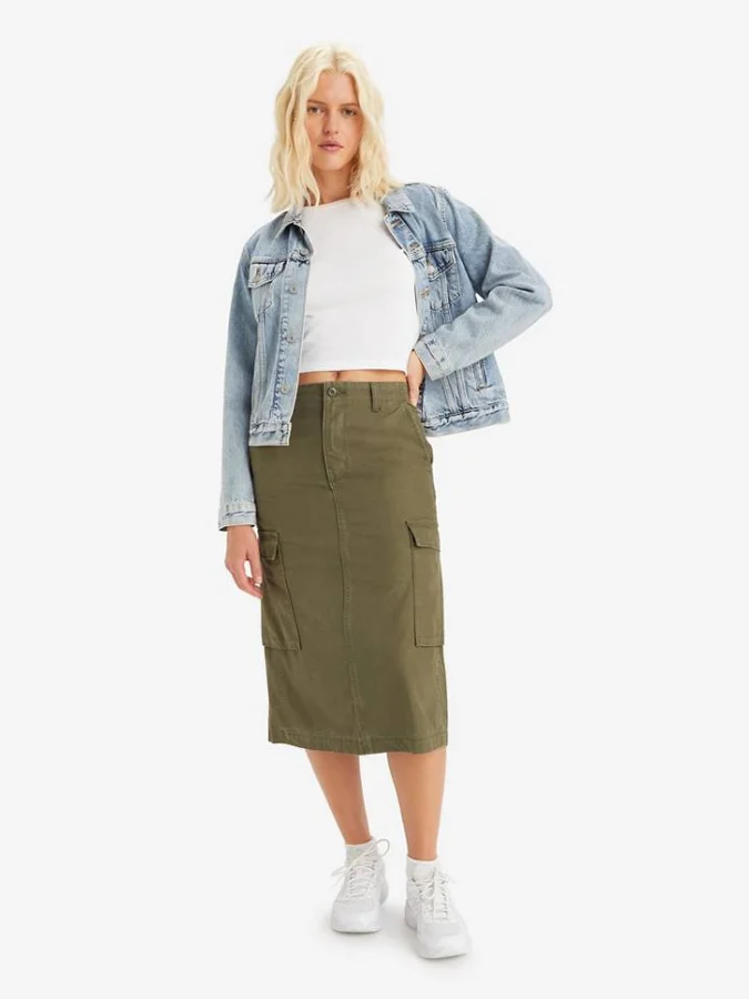 Levis® - Cargo Midi Skirt