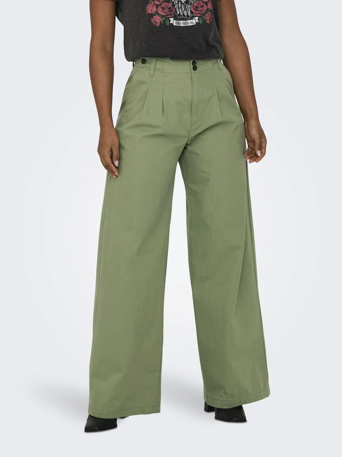 ONLY - ONLETTIE HW PLEAT WIDE PANT CC... ONLY - ONLETTIE HW PLEAT WIDE PANT CC...