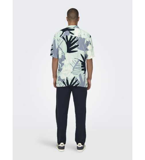 T-Shirt Uomo Only & Sons Squid Game - Maglia Casual Con Stampa Logo Netflix - Vestibilità Regolare, Cotone