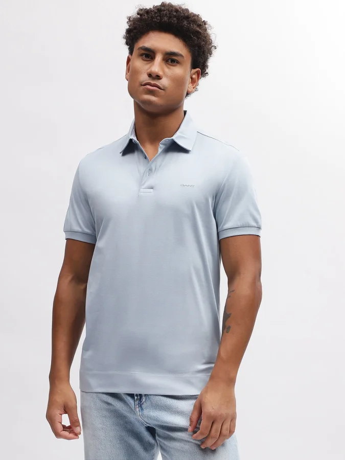 Gant - MERCERIZED JERSEY SS...