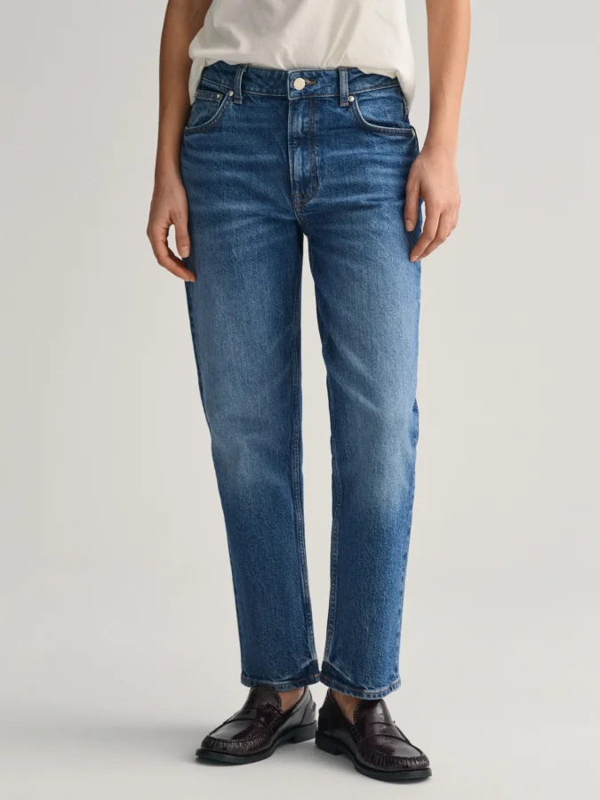 Gant - STRAIGHT CROPPED JEANS 2