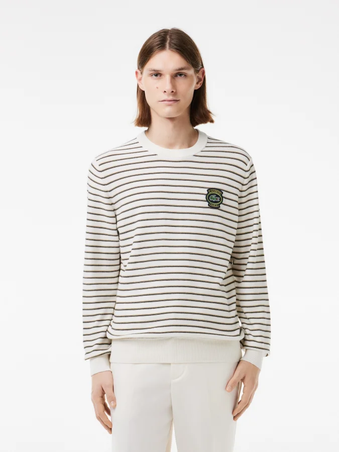 Lacoste - STRIPED COTTON...