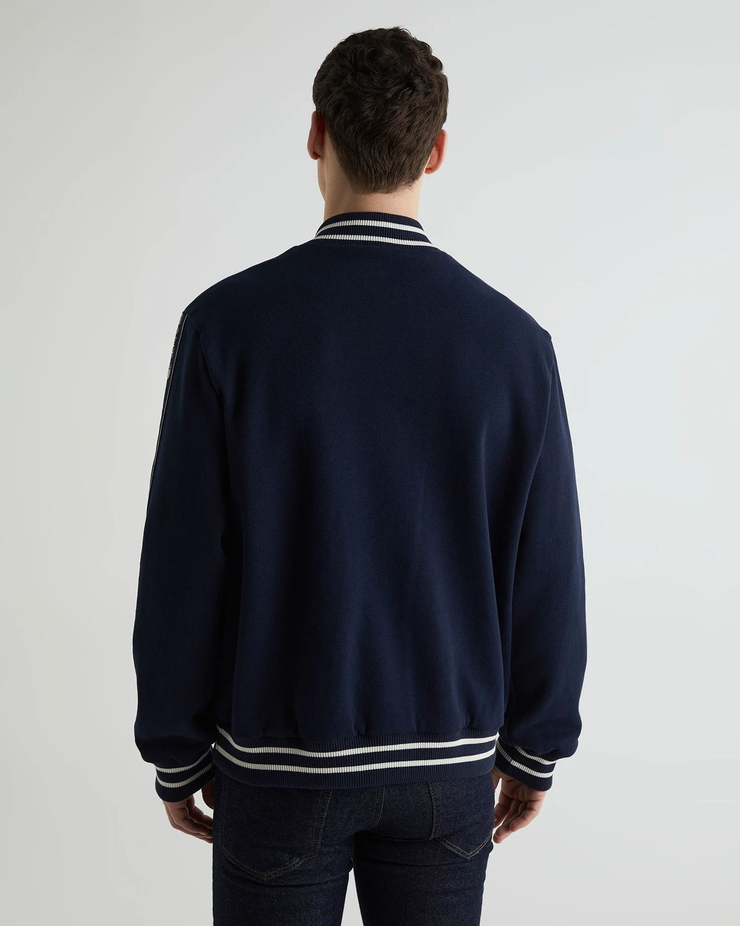 Gant - BRANDING LOGO TAPE BOMBER JACKET Gant - BRANDING LOGO TAPE BOMBER JACKET